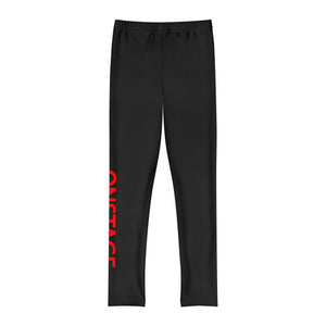 ONSTAGE Leggings Red Logo - temporary hold