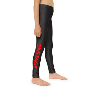 ONSTAGE Leggings Red Logo - temporary hold