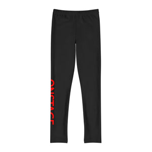 ONSTAGE Leggings Red Logo - temporary hold