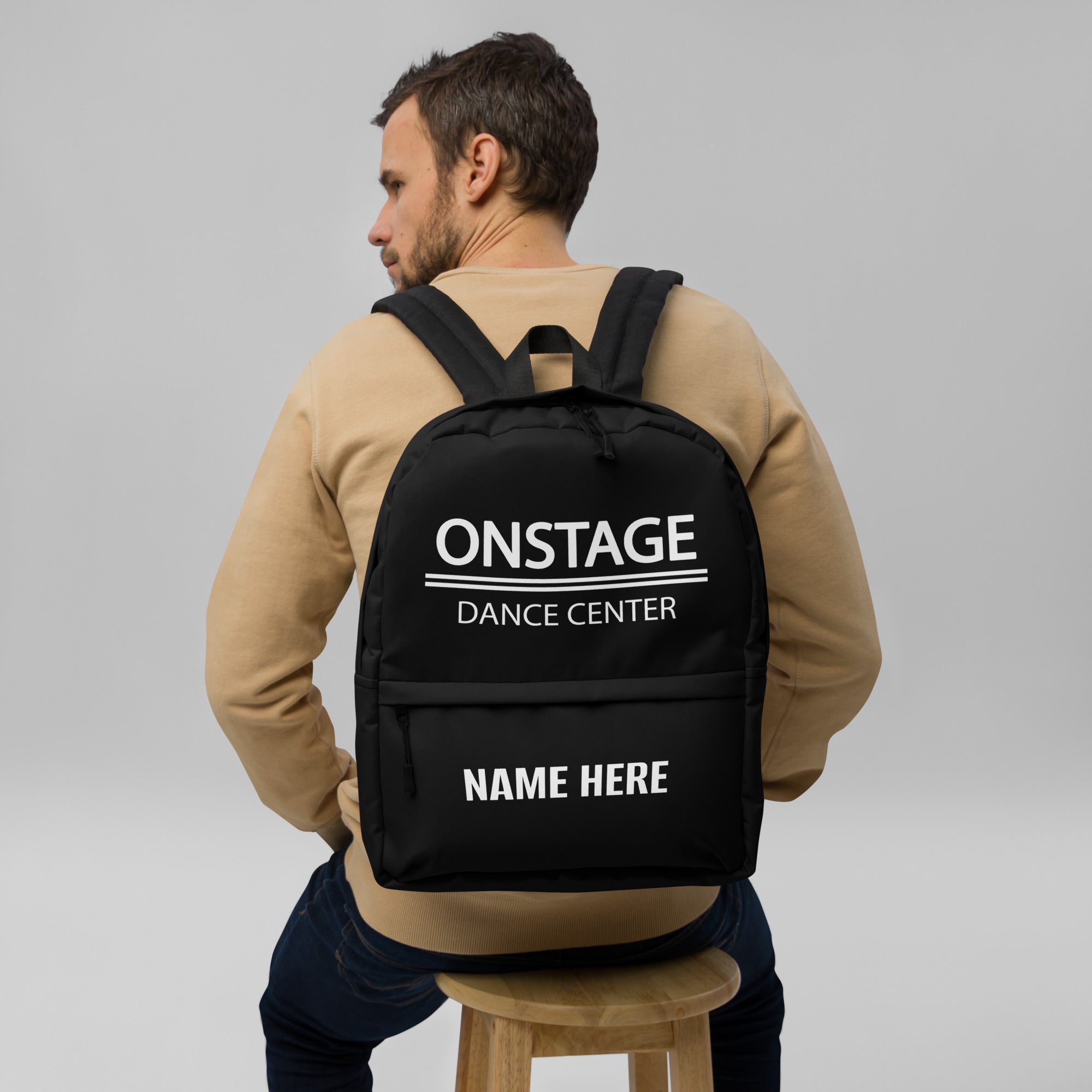 ONSTAGE Backpack (customizable by email)