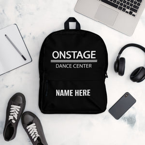 ONSTAGE Backpack (customizable by email)