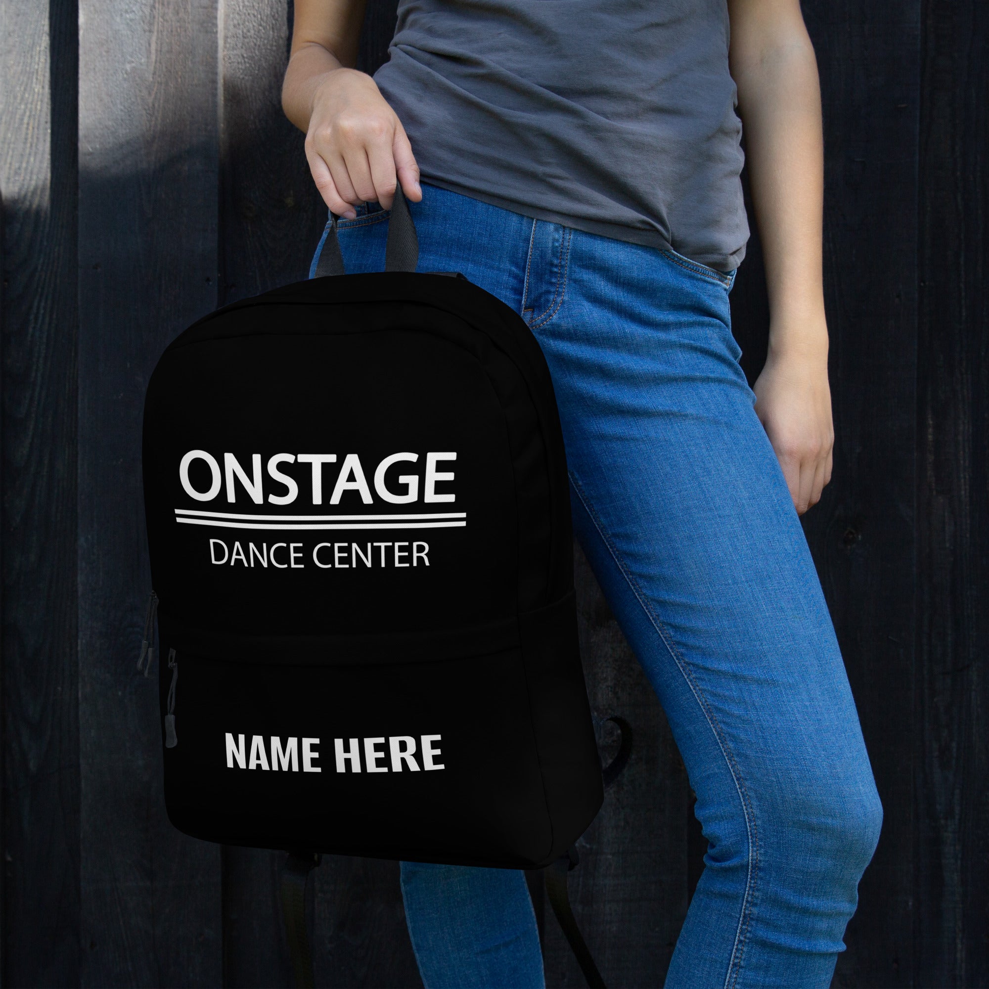 ONSTAGE Backpack (customizable by email)