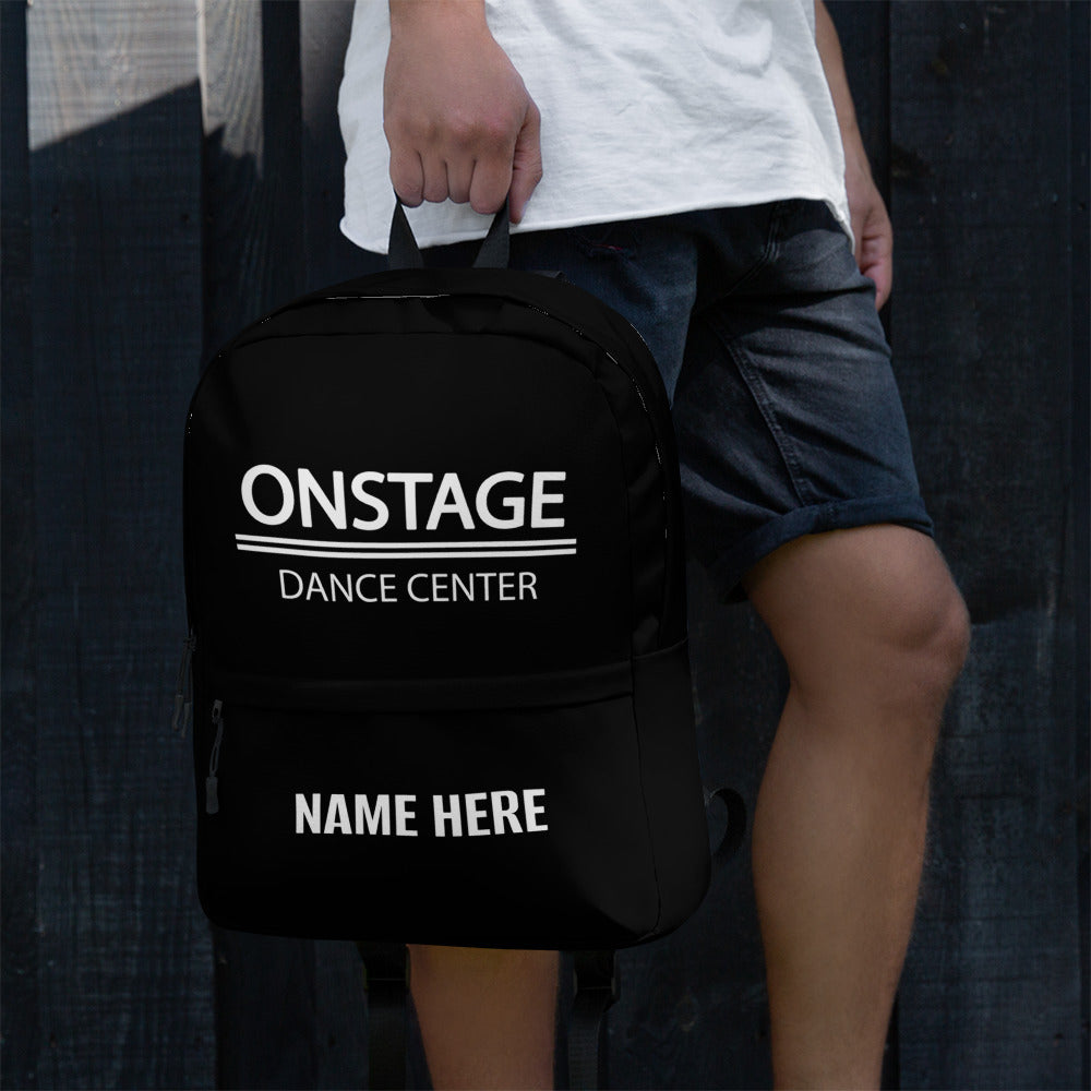 ONSTAGE Backpack (customizable by email)