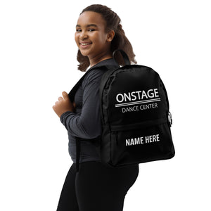 ONSTAGE Backpack (customizable by email)