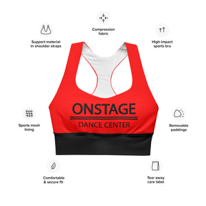 ONSTAGE DL Adult Longline Sports Bra