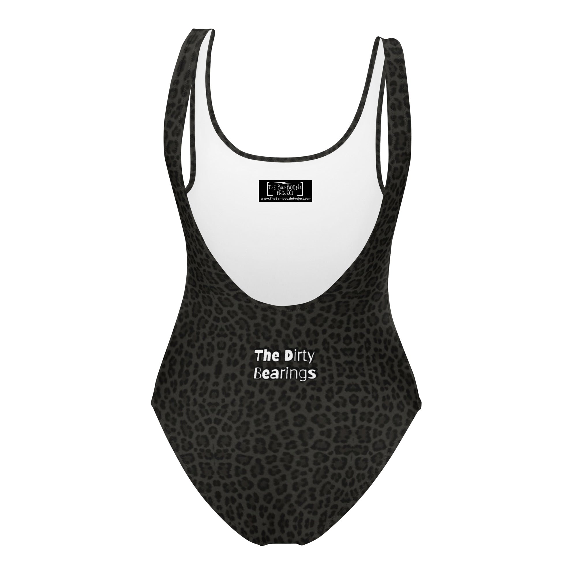 The Dirty Bearings - Black Cheetah One-Piece Swimsuit