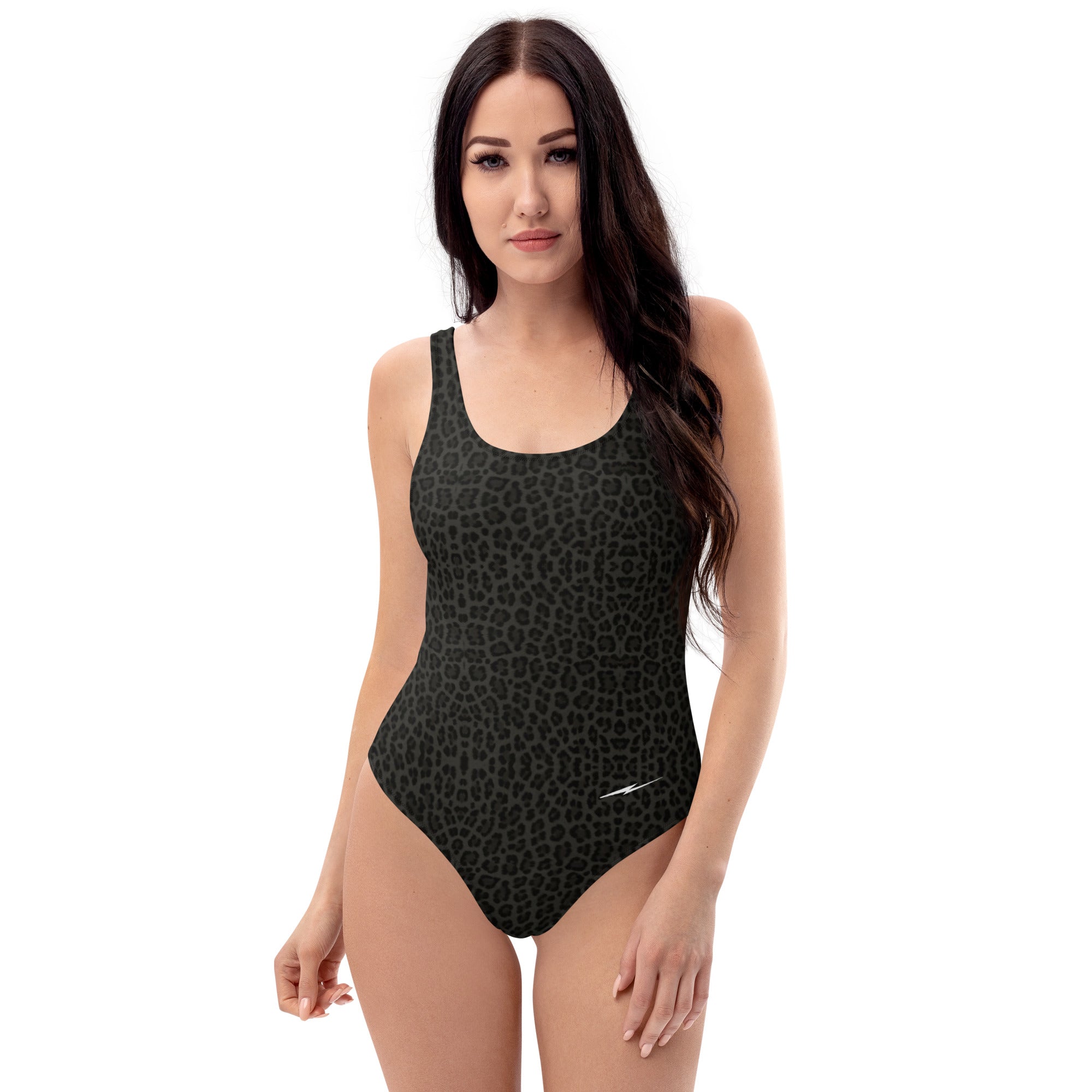 The Dirty Bearings - Black Cheetah One-Piece Swimsuit