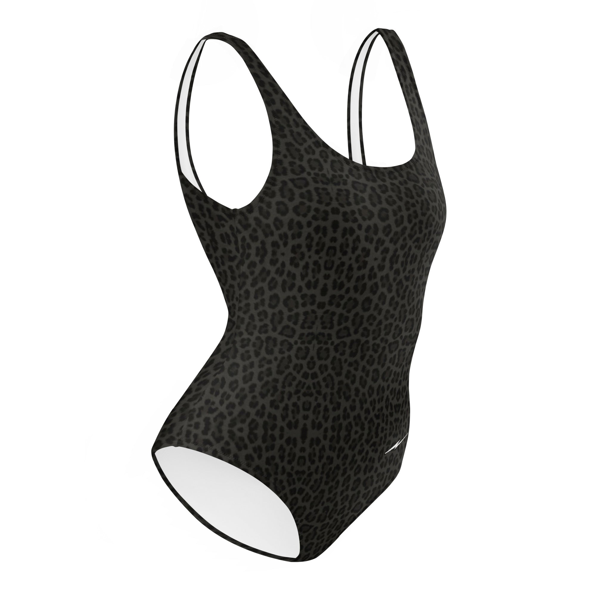 The Dirty Bearings - Black Cheetah One-Piece Swimsuit