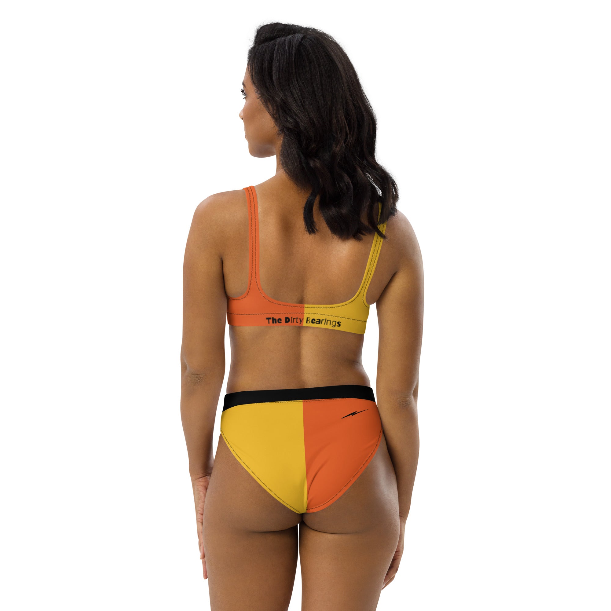 The Dirty Bearings - Team Colors High-Waisted Bikini