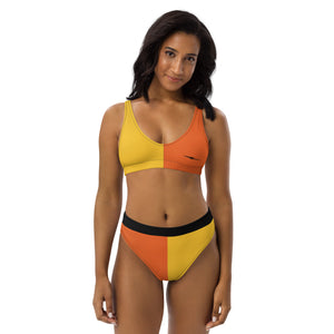 The Dirty Bearings - Team Colors High-Waisted Bikini