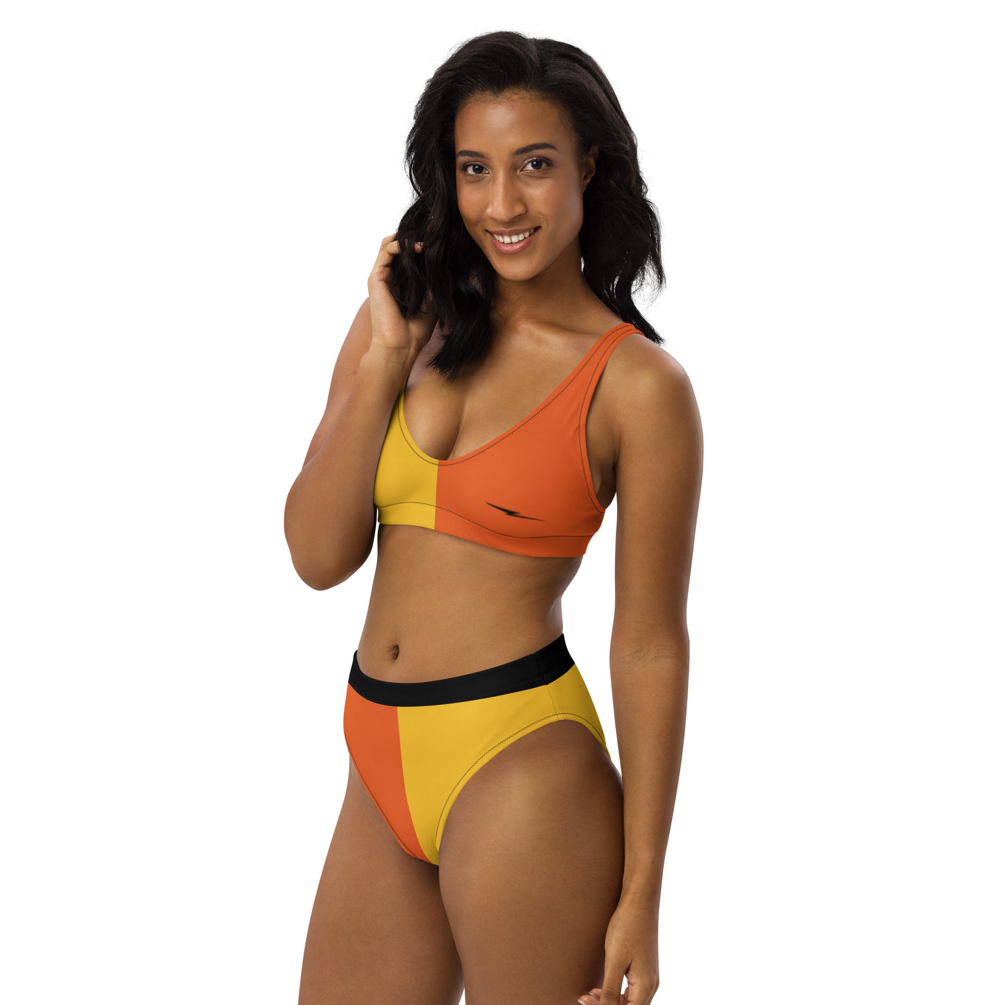 The Dirty Bearings - Team Colors High-Waisted Bikini