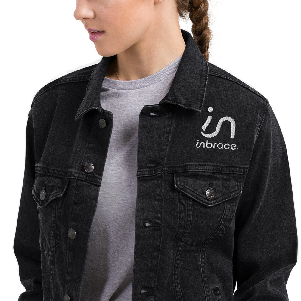 InBrace Burn the Ships Unisex Denim Jacket