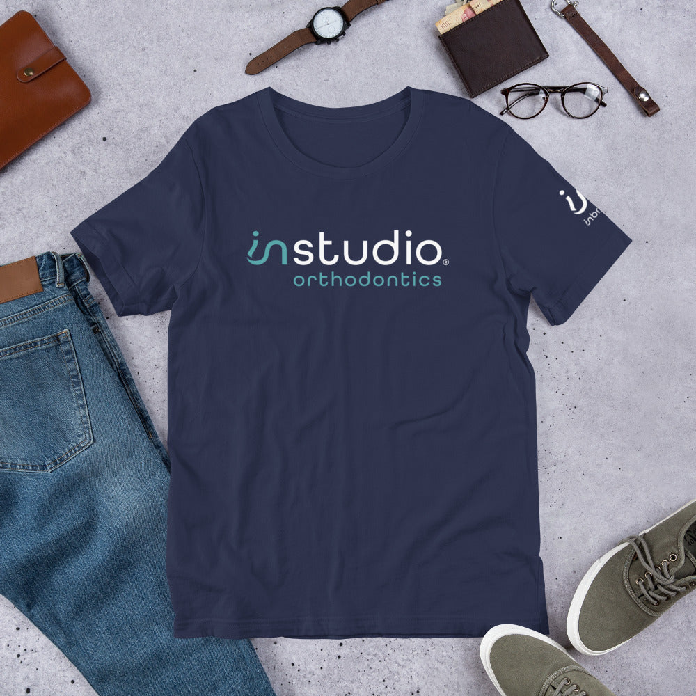 InStudio Sample Tee w/ sleeve print Unisex t-shirt