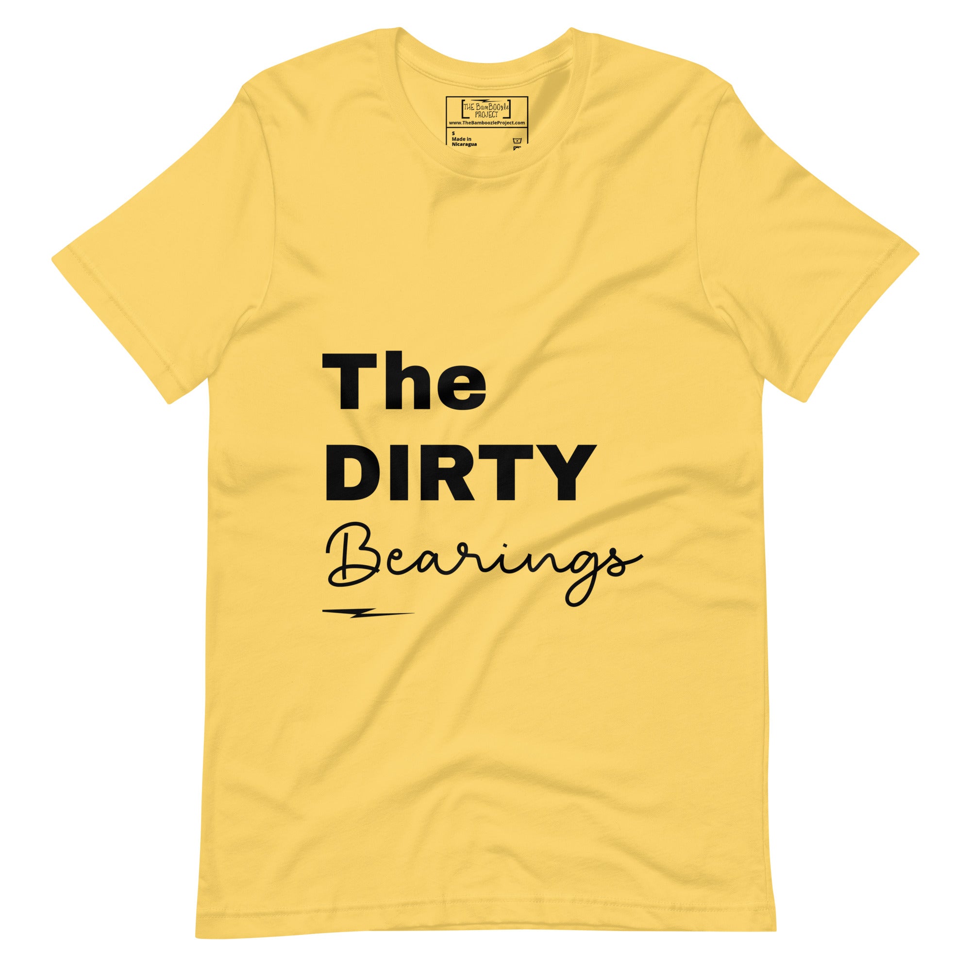 The Dirty Bearings Unisex T-shirt (Black Font)