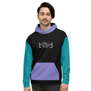 BamBoozle Purple & Teal Unisex Hoodie