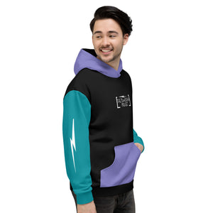 BamBoozle Purple & Teal Unisex Hoodie