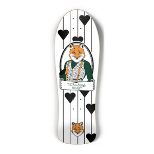 Gentleman Fox Hearts OG - Size: 10.25 x 30 Inches
