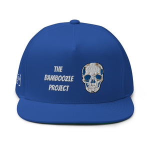 Electric Sugar Skull Flat Bill Cap