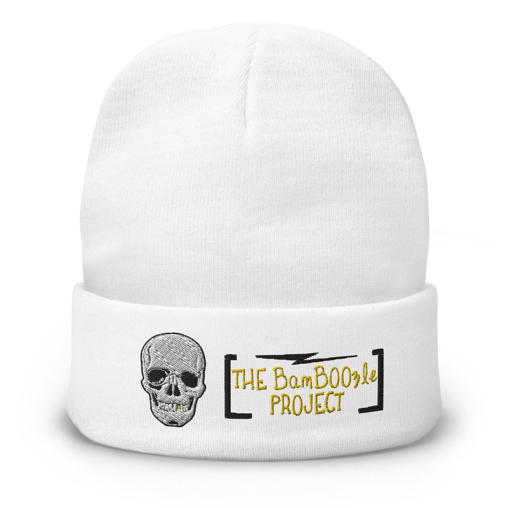 Skull Crusher Embroidered Beanie