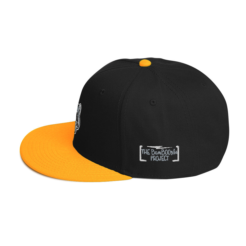 Scoot The Loot Racoon Snapback Hat