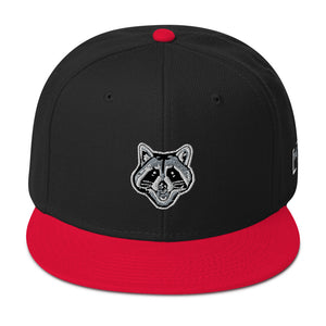 Scoot The Loot Racoon Snapback Hat