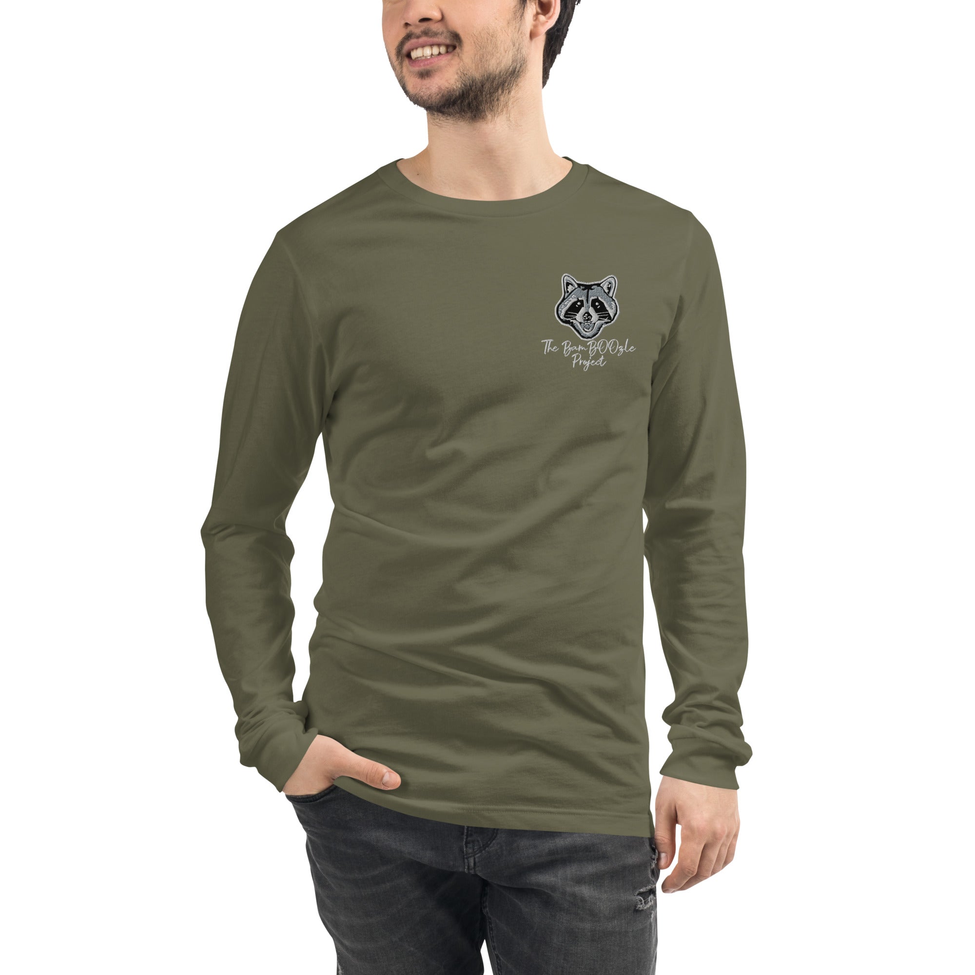 Scooter Embroidered Unisex Long Sleeve Tee