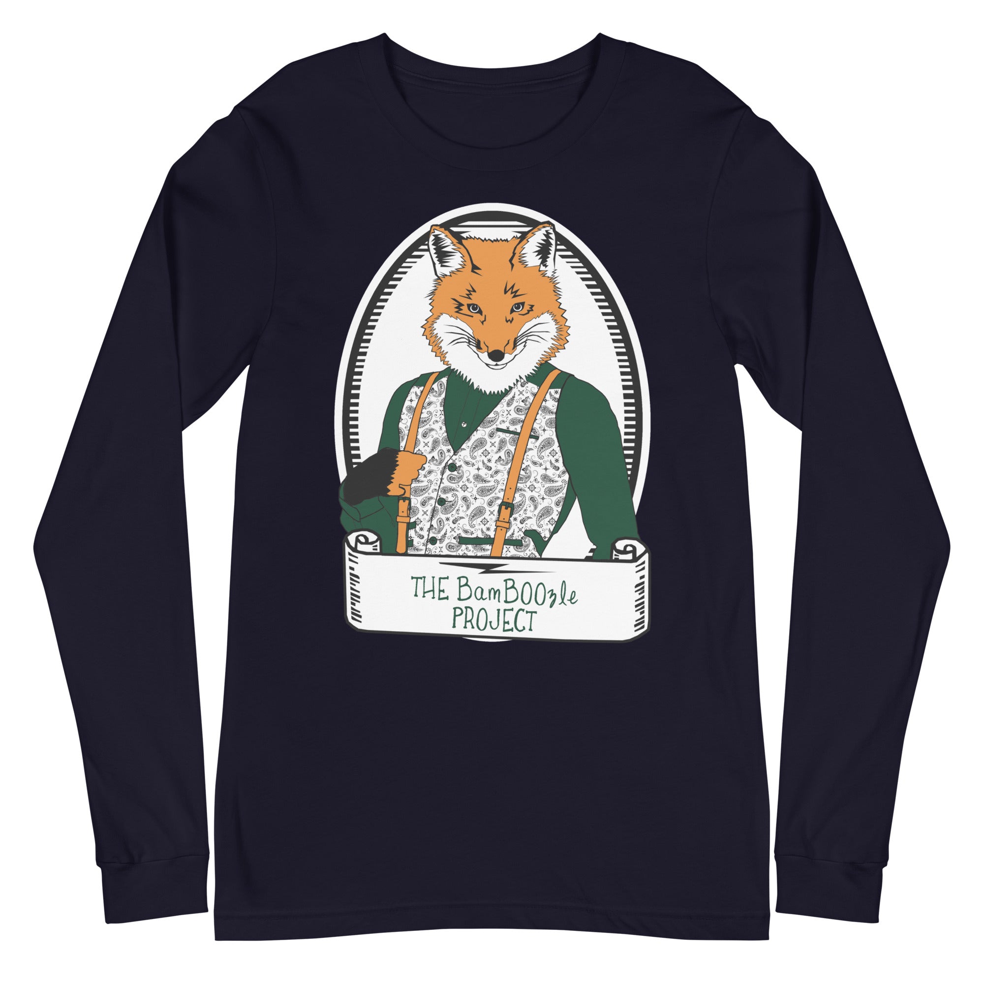 Gentleman Fox Unisex Long Sleeve Tee