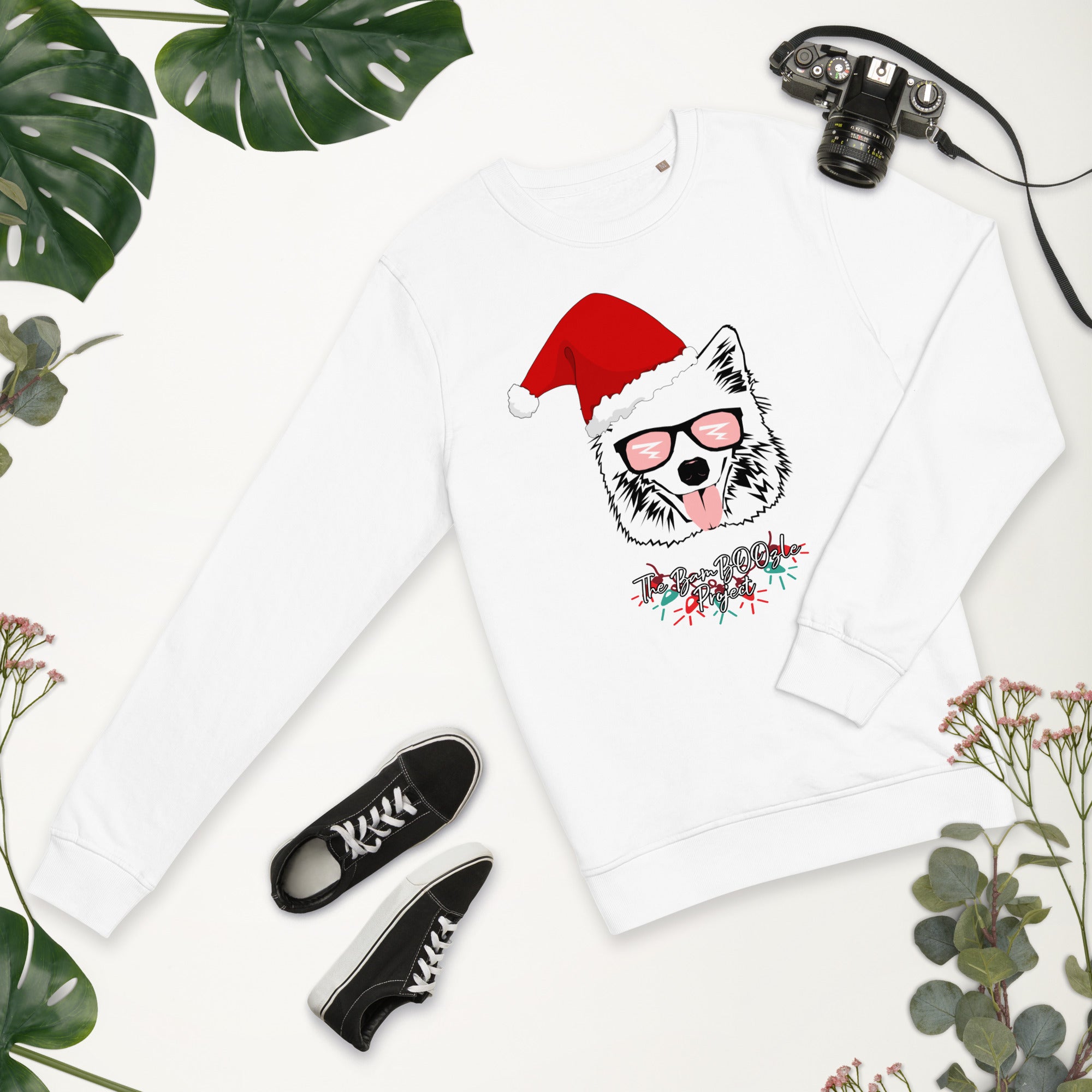 Boo Christmas Unisex Organic Sweatshirt