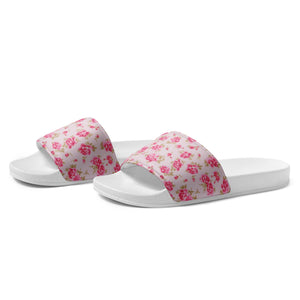 TBP Pink Floral Women's Slides