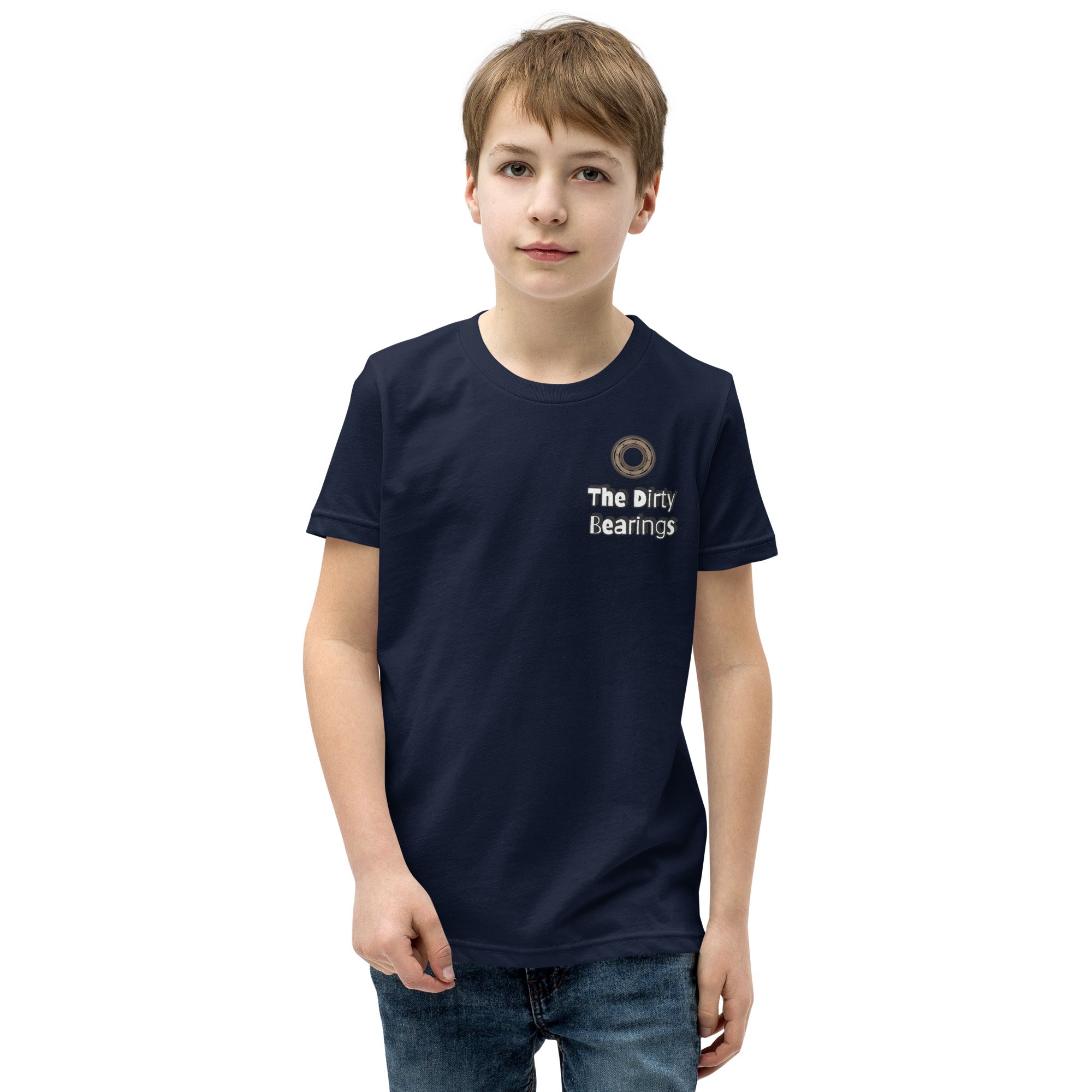 The Dirty Bearings Dual Print Youth Short Sleeve T-Shirt