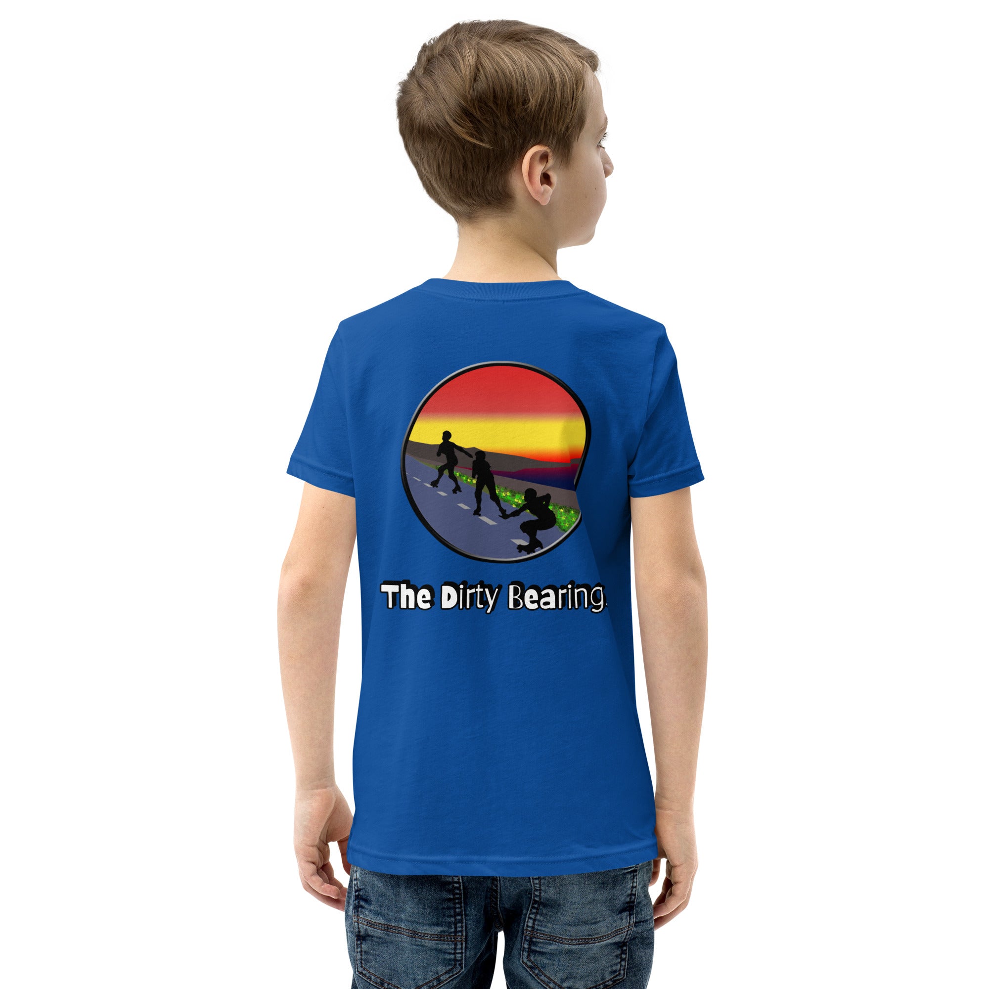 The Dirty Bearings Dual Print Youth Short Sleeve T-Shirt